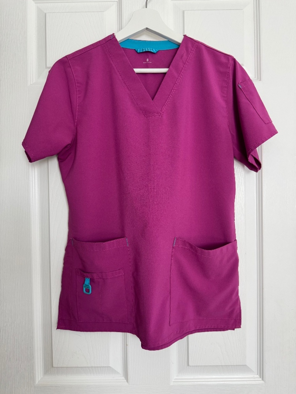 Carhartt Scrub Top - Fuchsia - Small